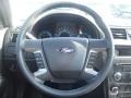 Sport Black/Charcoal Black 2011 Ford Fusion Sport Steering Wheel
