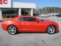 Inferno Orange Metallic 2010 Chevrolet Camaro SS/RS Coupe Exterior