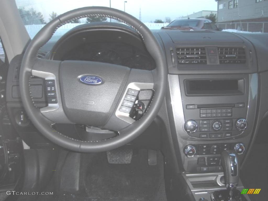 2011 Fusion Sport - Tuxedo Black Metallic / Sport Black/Charcoal Black photo #20