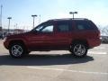2002 Inferno Red Tinted Pearlcoat Jeep Grand Cherokee Overland 4x4  photo #6