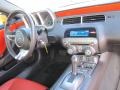 Black/Inferno Orange Dashboard Photo for 2010 Chevrolet Camaro #45254263