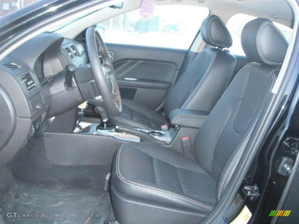 2011 Fusion Sport - Tuxedo Black Metallic / Sport Black/Charcoal Black photo #27