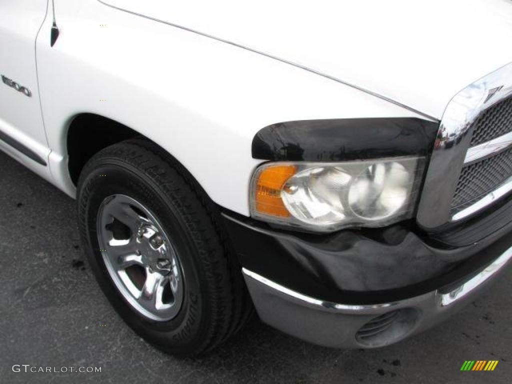 2002 Ram 1500 SLT Quad Cab - Bright White / Dark Slate Gray photo #2