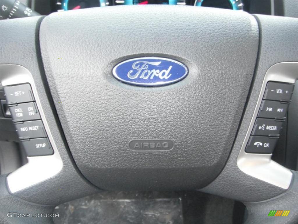 2011 Fusion SE - Steel Blue Metallic / Charcoal Black photo #13