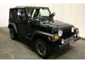 2004 Black Jeep Wrangler X 4x4  photo #1
