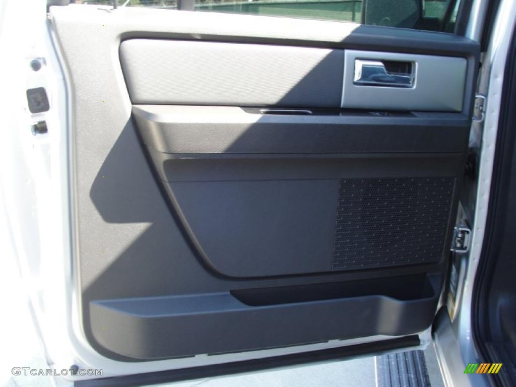2011 Ford Expedition EL Limited Charcoal Black Door Panel Photo #45256177