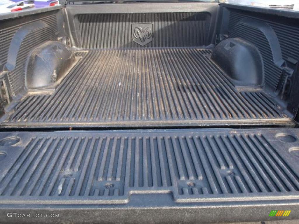 2005 Ram 1500 SLT Regular Cab 4x4 - Black / Dark Slate Gray photo #5