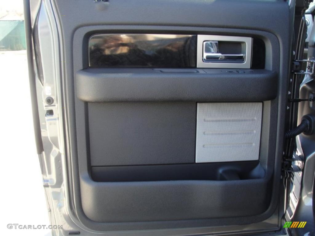 2011 Ford F150 Platinum SuperCrew 4x4 Sienna Brown/Black Door Panel Photo #45256942