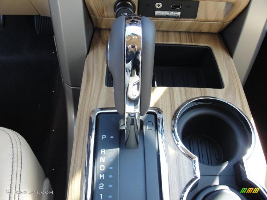 2011 Ford F150 Lariat SuperCrew 6 Speed Automatic Transmission Photo #45257484