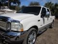 Oxford White - F350 Super Duty XLT Crew Cab Photo No. 4