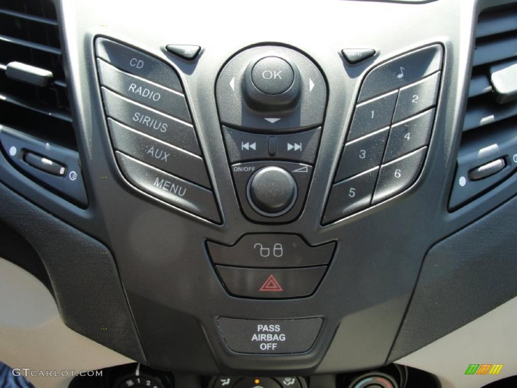 2011 Ford Fiesta S Sedan Controls Photo #45258195