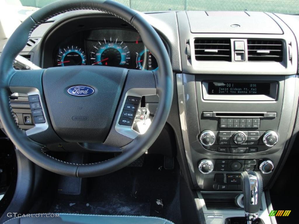 2011 Fusion Sport - Tuxedo Black Metallic / Sport Black/Charcoal Black photo #26