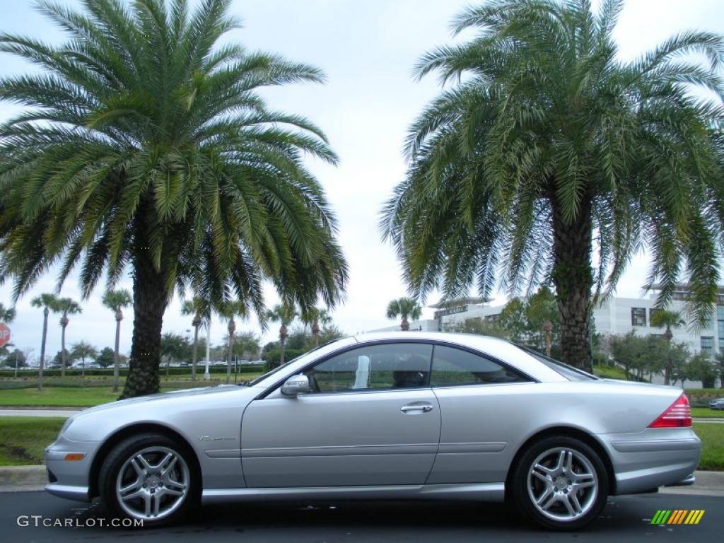 Brilliant Silver Metallic 2005 Mercedes-Benz CL 55 AMG Exterior Photo #45258951