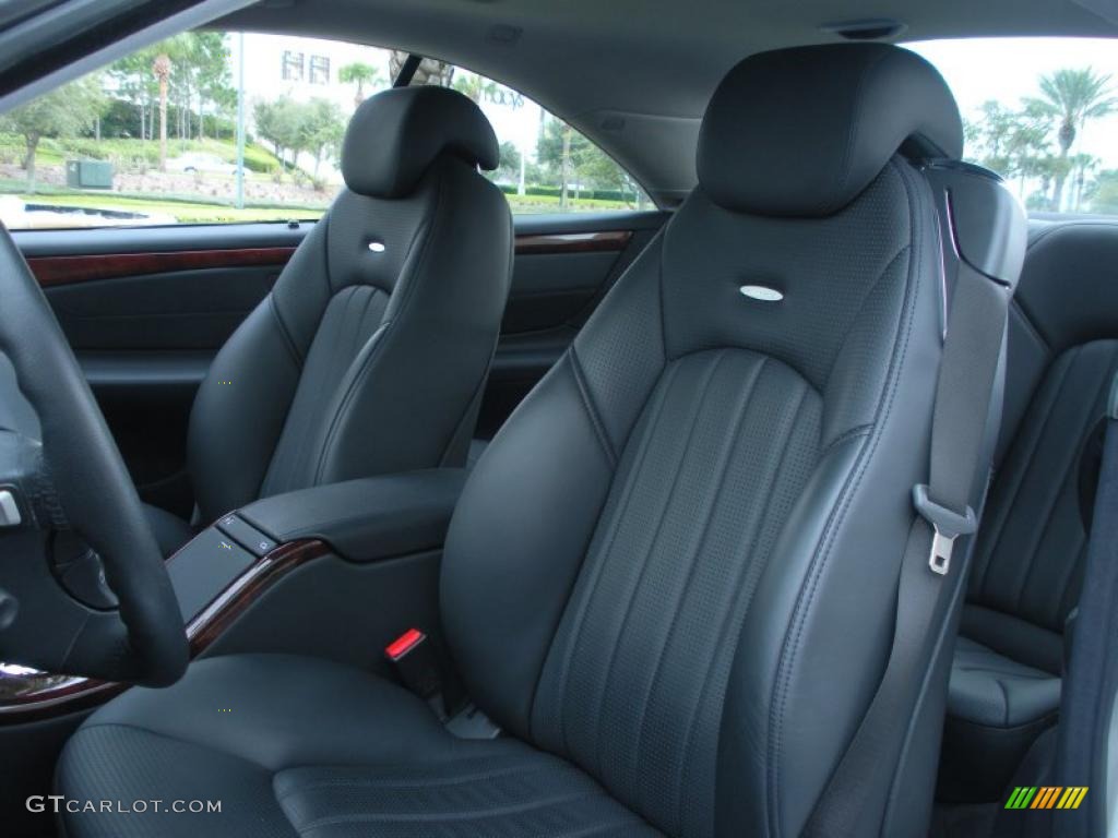 Charcoal Interior 2005 Mercedes-Benz CL 55 AMG Photo #45259011