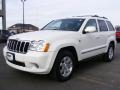 Stone White 2008 Jeep Grand Cherokee Limited 4x4 Exterior