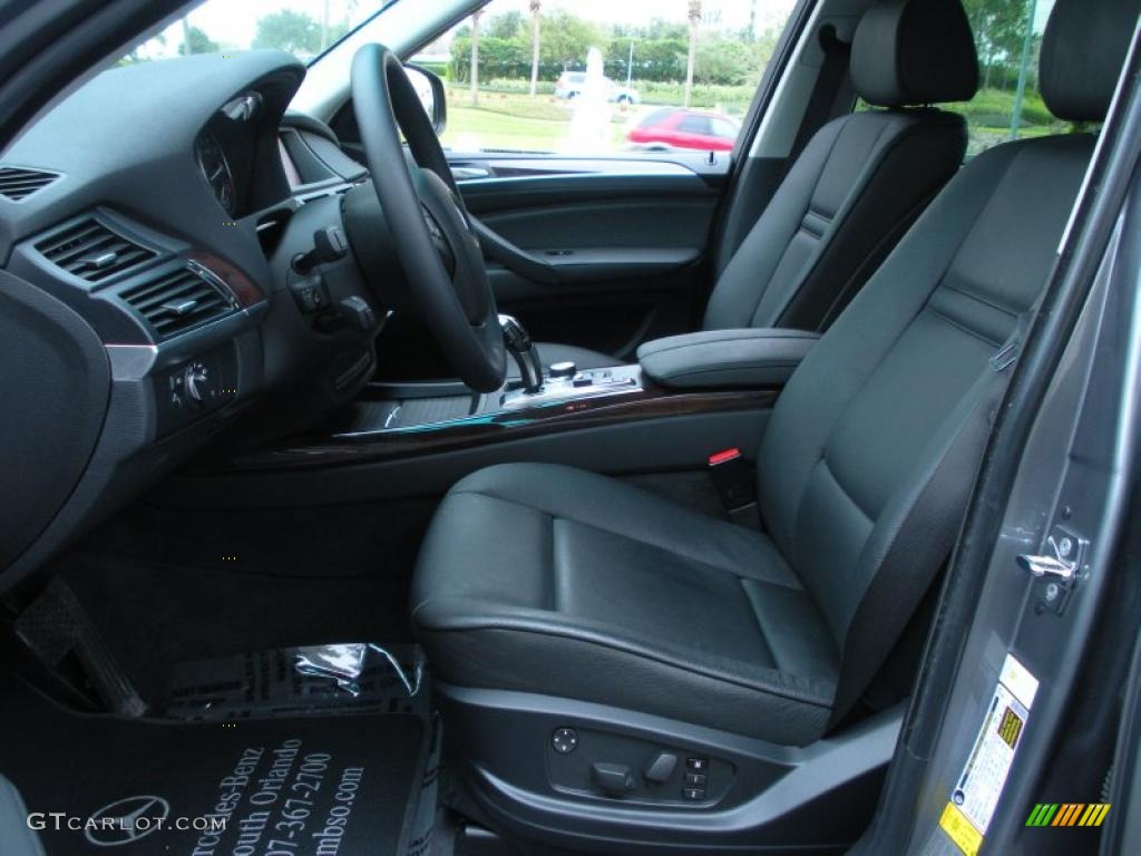 Black Interior 2007 BMW X5 4.8i Photo #45259399