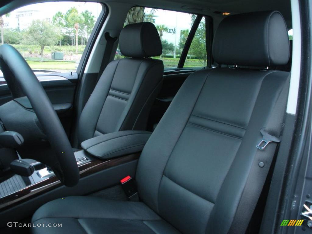 Black Interior 2007 BMW X5 4.8i Photo #45259412