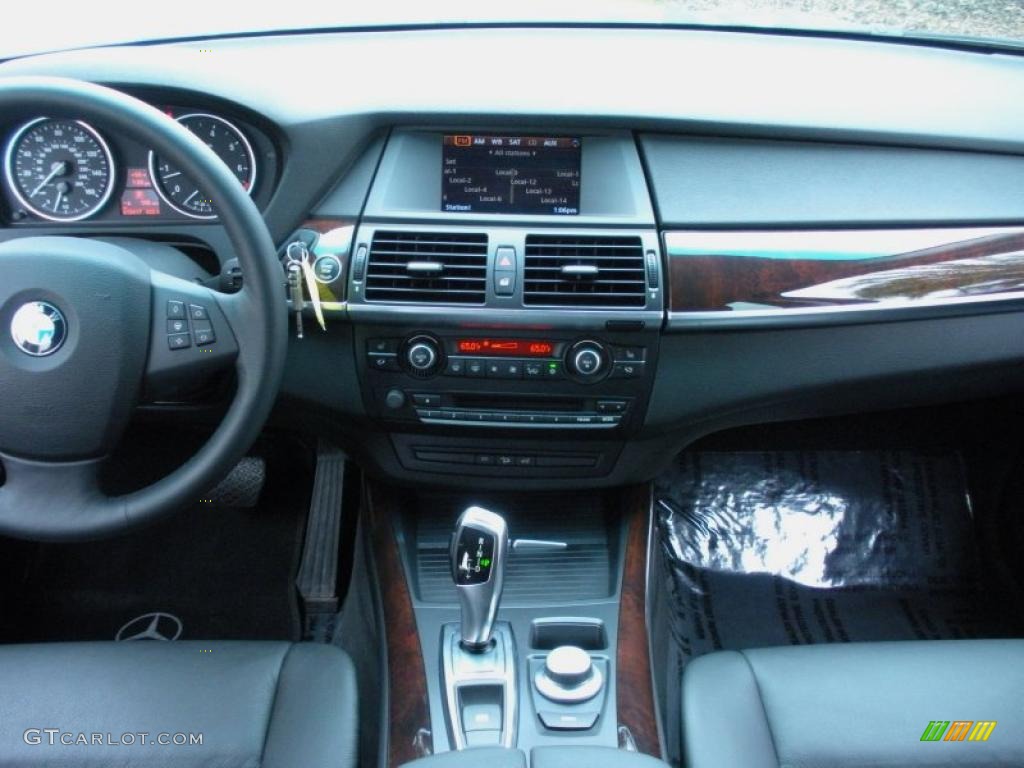 2007 BMW X5 4.8i Black Dashboard Photo #45259469