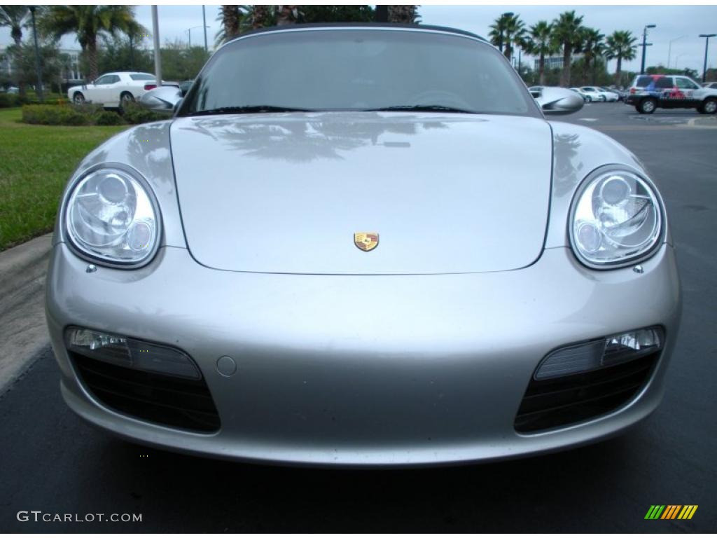 Arctic Silver Metallic 2007 Porsche Boxster Standard Boxster Model Exterior Photo #45259531
