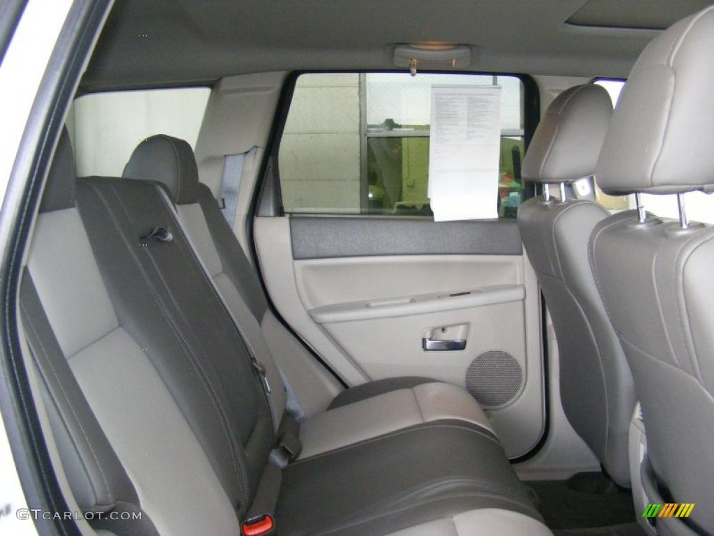 Dark Khaki/Light Graystone Interior 2008 Jeep Grand Cherokee Limited 4x4 Photo #45259663