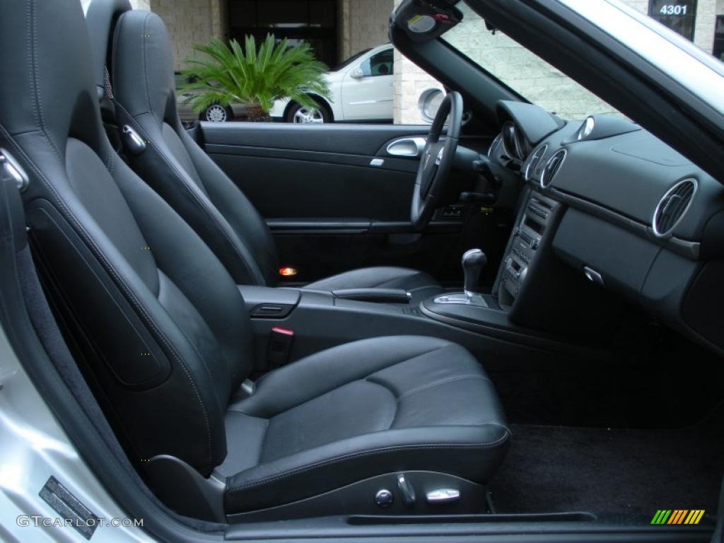 Black Interior 2007 Porsche Boxster Standard Boxster Model Photo #45259783