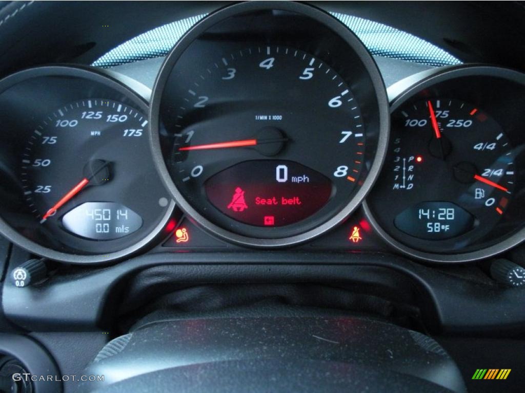 2007 Porsche Boxster Standard Boxster Model Gauges Photo #45259800