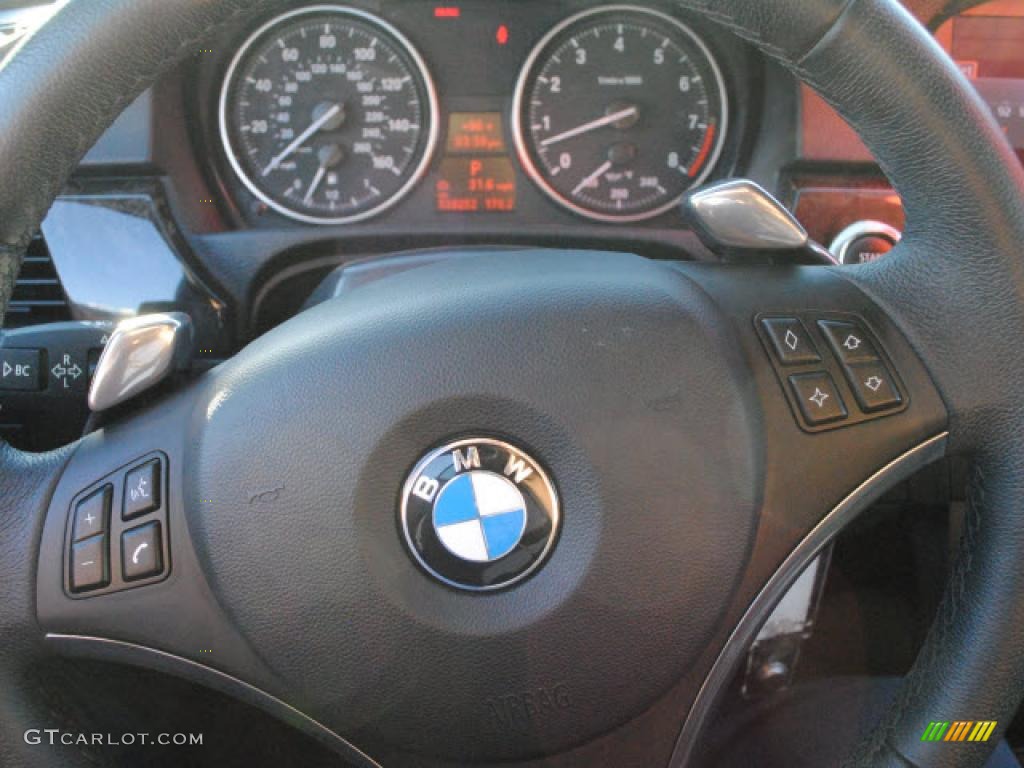 2008 3 Series 335i Convertible - Space Grey Metallic / Black photo #18