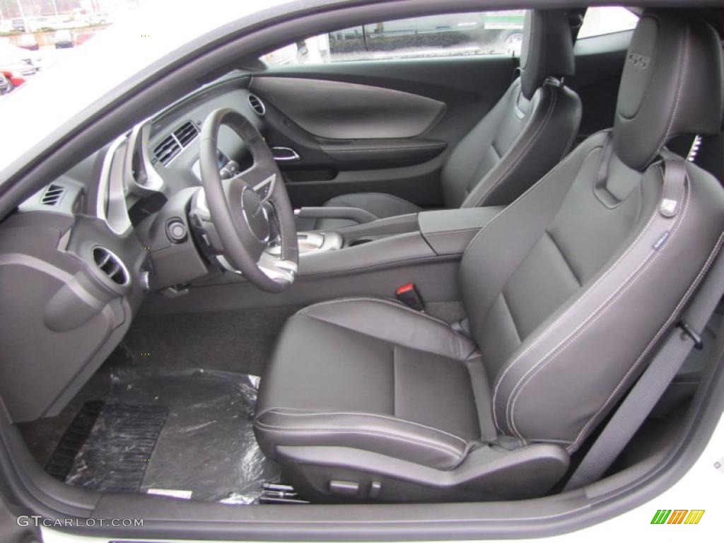 Black Interior 2011 Chevrolet Camaro SS/RS Coupe Photo #45260852