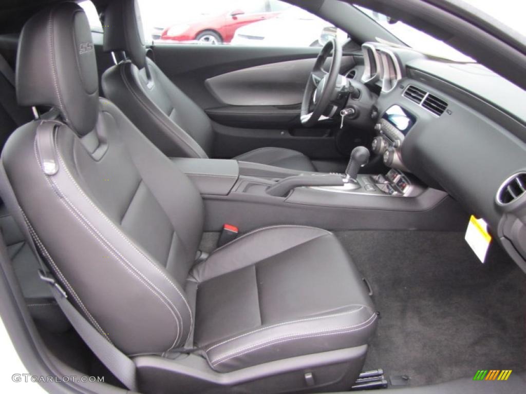 Black Interior 2011 Chevrolet Camaro SS/RS Coupe Photo #45260856
