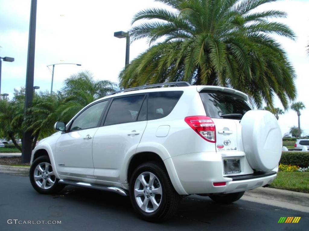 Blizzard White Pearl 2010 Toyota RAV4 Limited V6 Exterior Photo #45261160