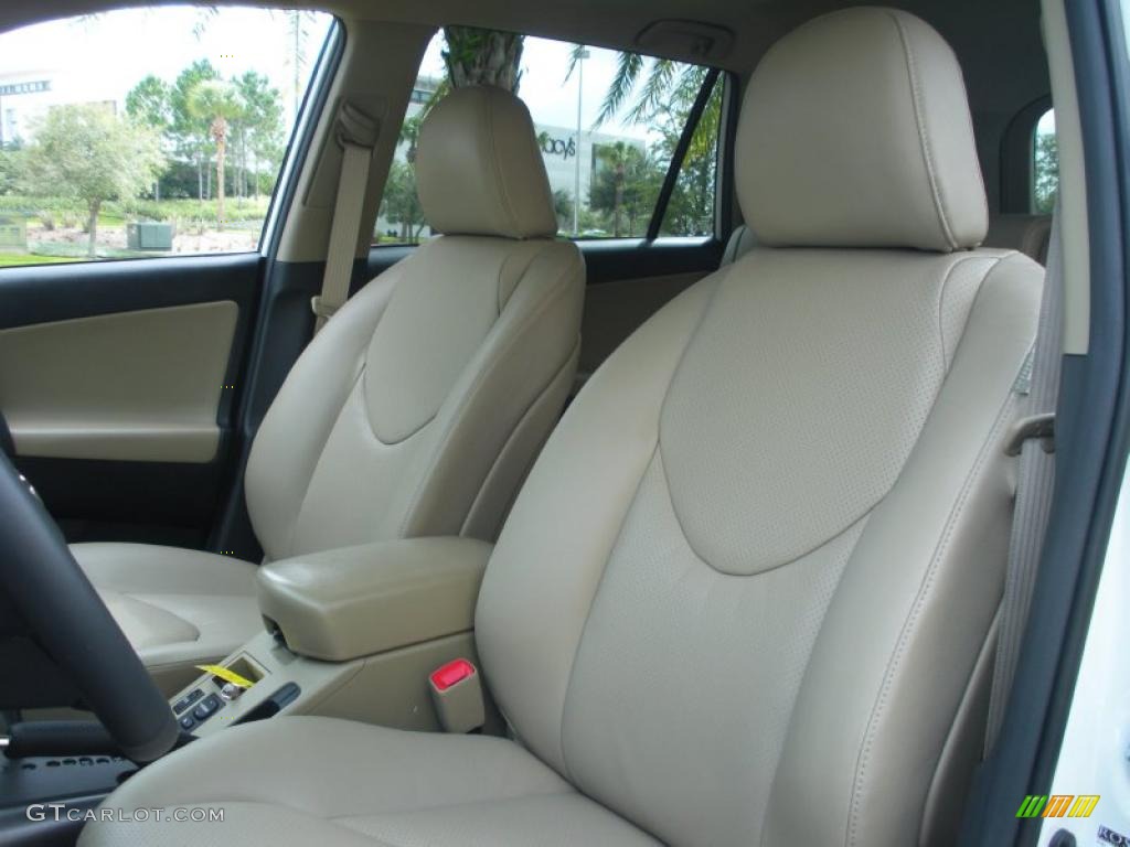 Sand Beige Interior 2010 Toyota RAV4 Limited V6 Photo #45261184