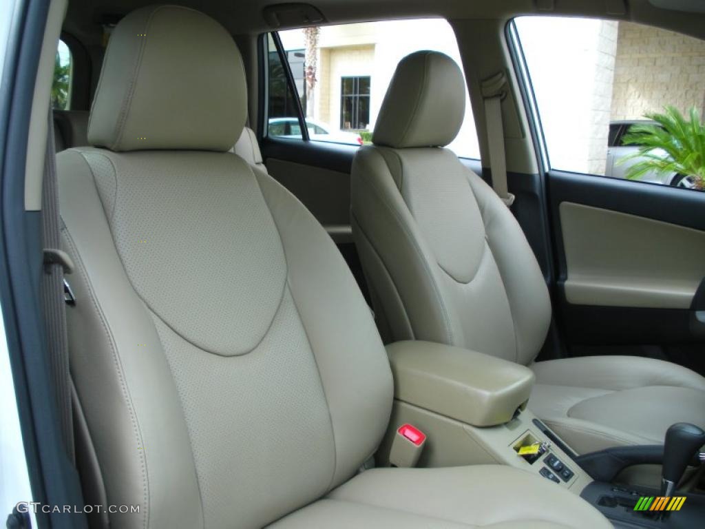 Sand Beige Interior 2010 Toyota RAV4 Limited V6 Photo #45261200
