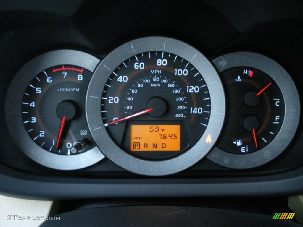 2010 Toyota RAV4 Limited V6 Gauges Photo #45261216