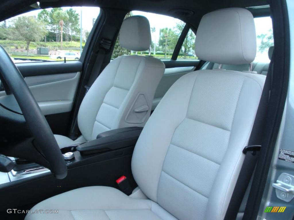 Grey/Black Interior 2010 Mercedes-Benz C 300 Sport Photo #45261300