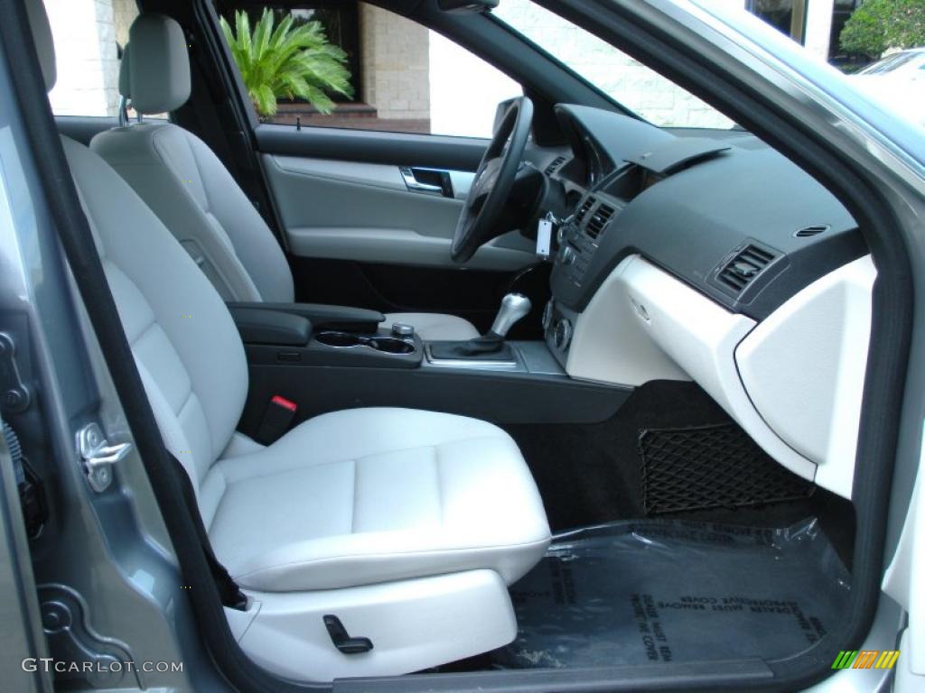 Grey/Black Interior 2010 Mercedes-Benz C 300 Sport Photo #45261380