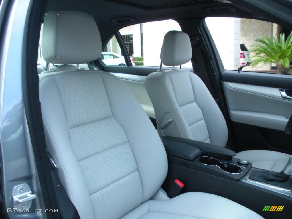 Grey/Black Interior 2010 Mercedes-Benz C 300 Sport Photo #45261432