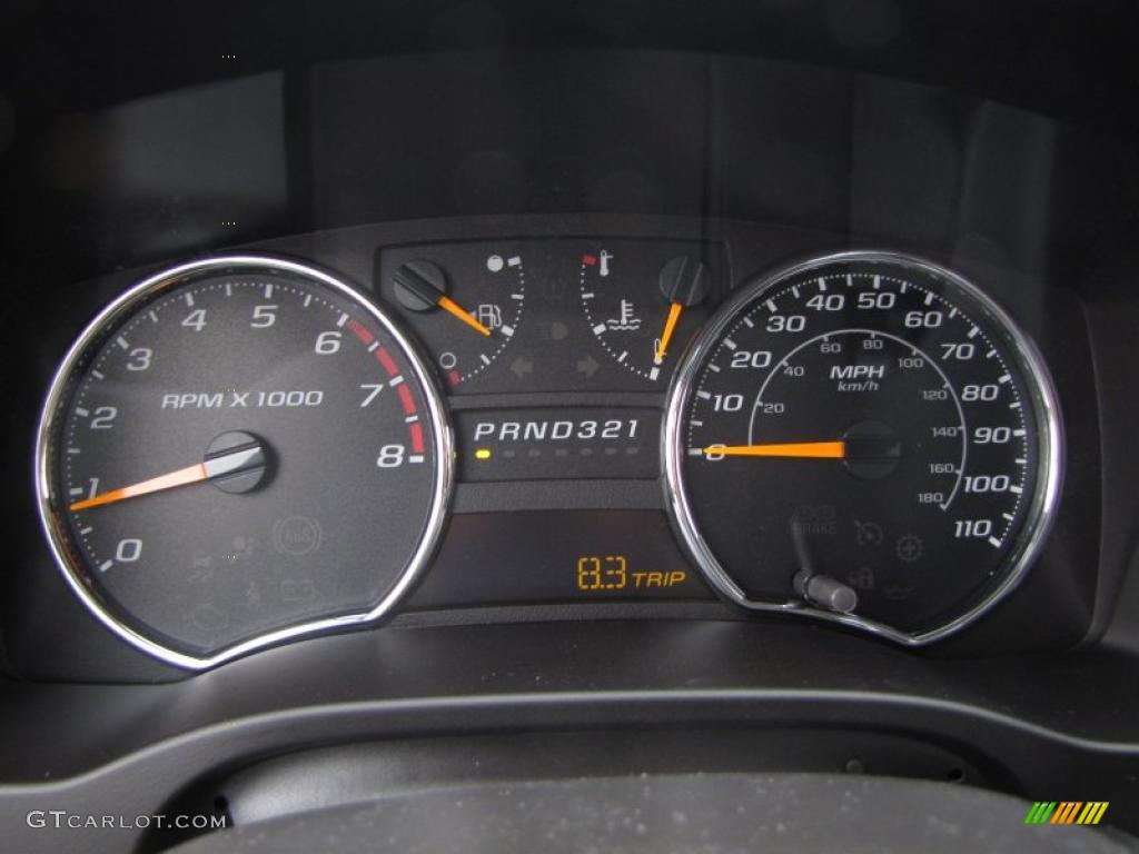2011 Chevrolet Colorado LT Crew Cab Gauges Photo #45261464