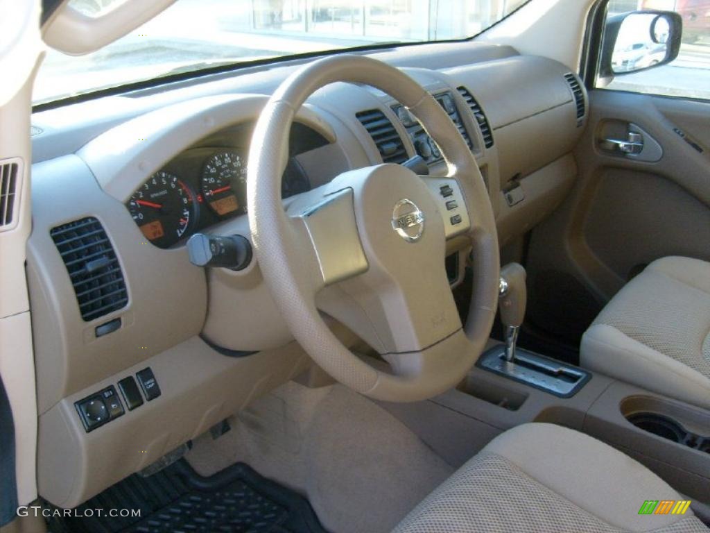 Desert Interior 2007 Nissan Frontier SE Crew Cab 4x4 Photo #45262140