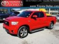 2009 Radiant Red Toyota Tundra TRD Sport Double Cab  photo #1