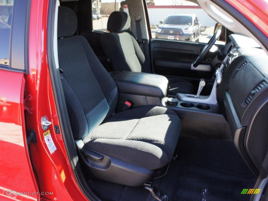 2009 Tundra TRD Sport Double Cab - Radiant Red / Graphite Gray photo #17