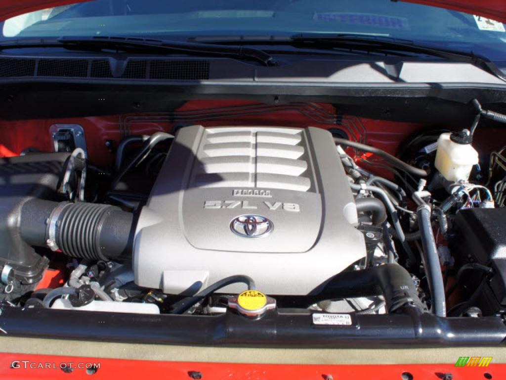 2009 Toyota Tundra TRD Sport Double Cab 5.7 Liter DOHC 32-Valve i-Force VVT-i V8 Engine Photo #45263250