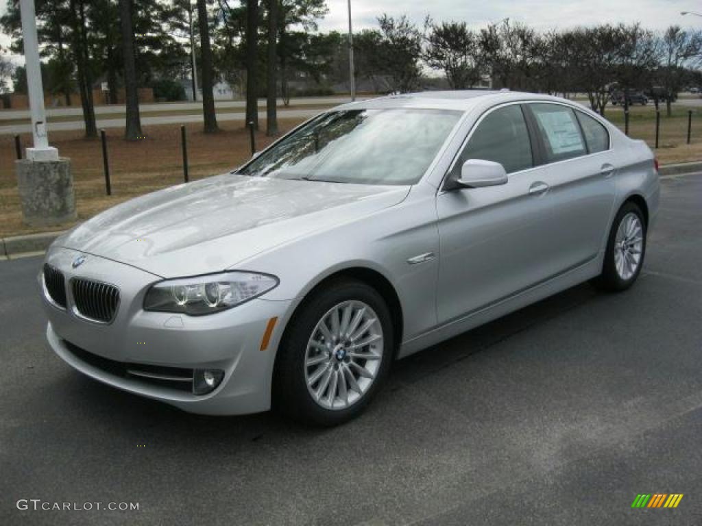 Titanium Silver Metallic 2011 BMW 5 Series 535i Sedan Exterior Photo #45264331