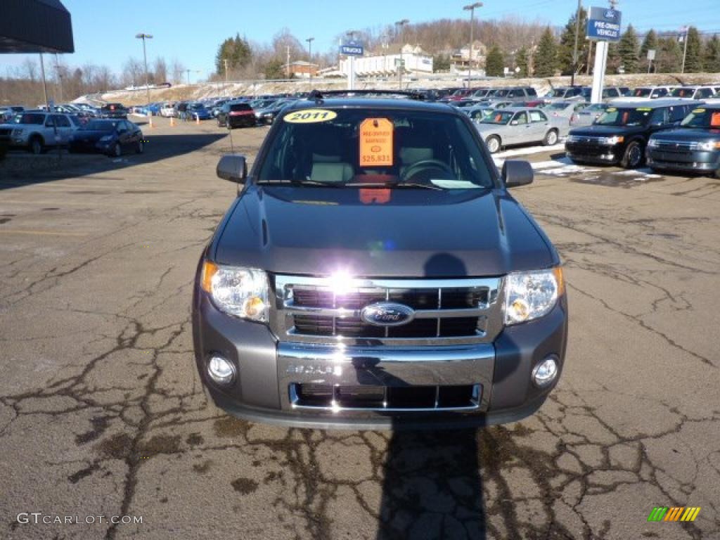 2011 Escape Limited V6 4WD - Sterling Grey Metallic / Charcoal Black photo #7