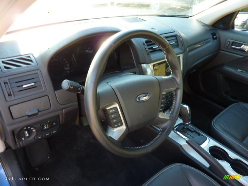 2010 Ford Fusion SEL V6 AWD Charcoal Black Dashboard Photo #45264960