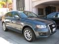 2009 Meteor Gray Pearl Effect Audi Q5 3.2 Premium quattro  photo #1
