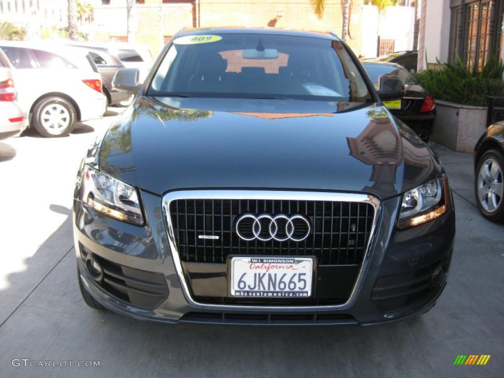 2009 Q5 3.2 Premium quattro - Meteor Gray Pearl Effect / Black photo #8