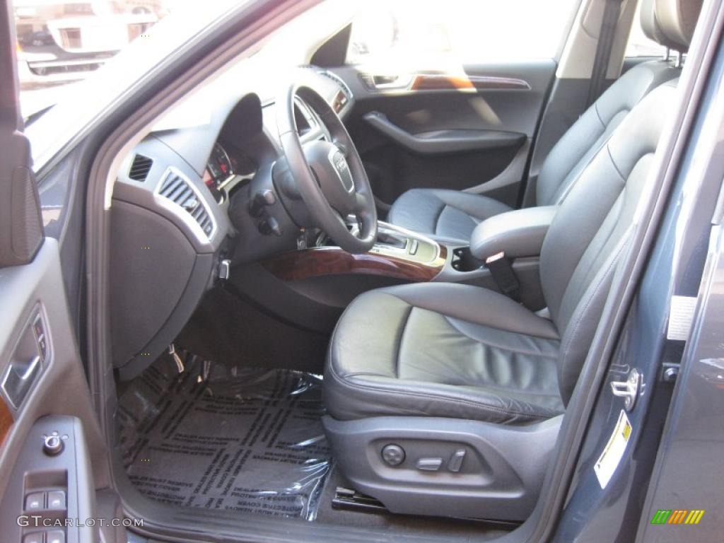 Black Interior 2009 Audi Q5 3.2 Premium quattro Photo #45268049