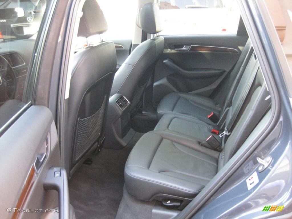 Black Interior 2009 Audi Q5 3.2 Premium quattro Photo #45268068