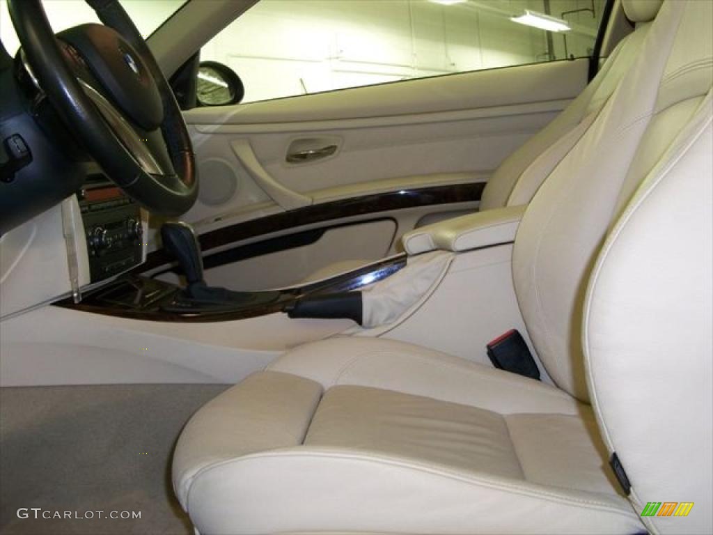2008 3 Series 335xi Coupe - Sparkling Graphite Metallic / Cream Beige photo #9