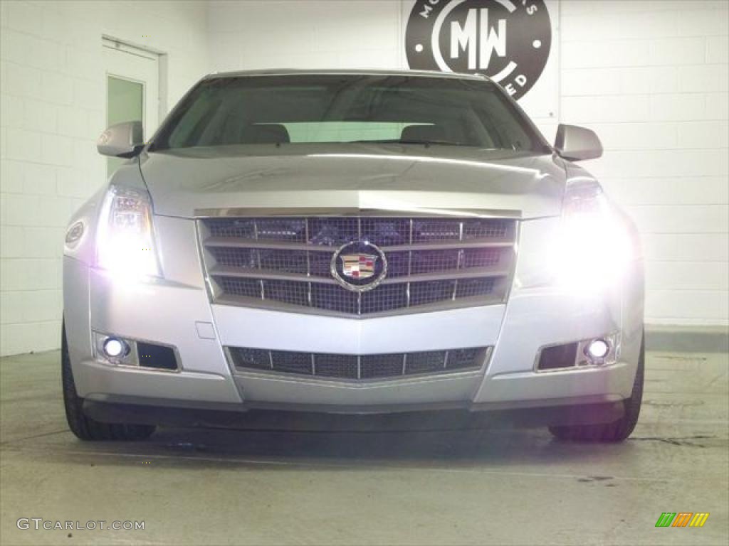 2009 CTS 4 AWD Sedan - Radiant Silver / Ebony photo #2
